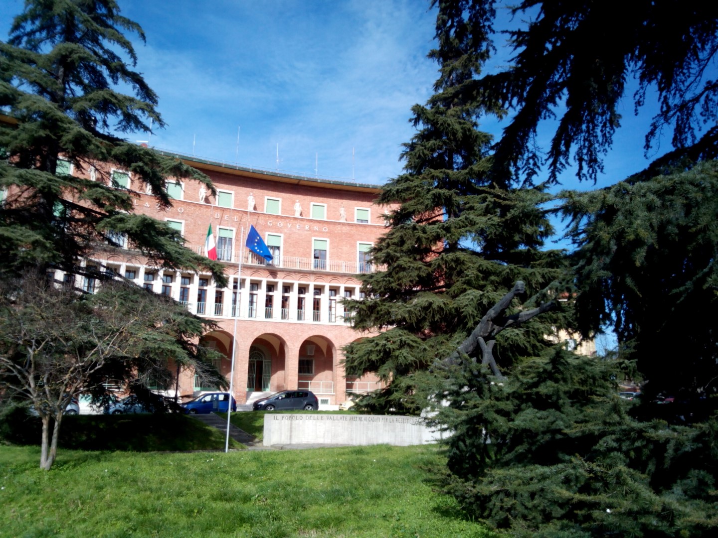 Passeggiata in centro ad Arezzo Arezzo Palazzo Del Governo